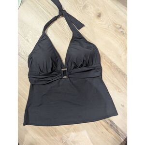 🌈5/25 Sz DD Halter Tankini Swimsuit Top